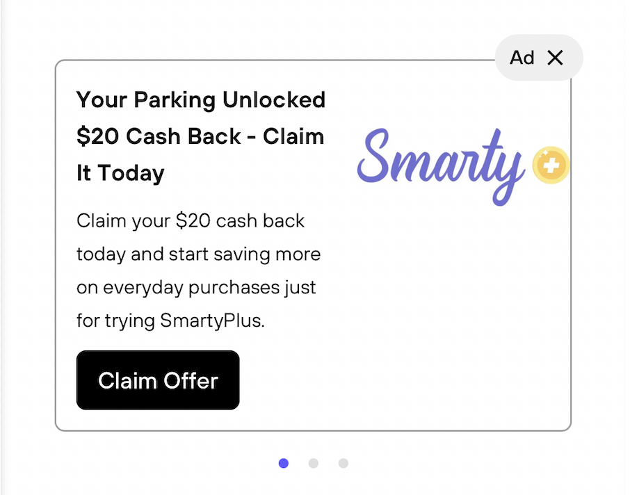 Current offer